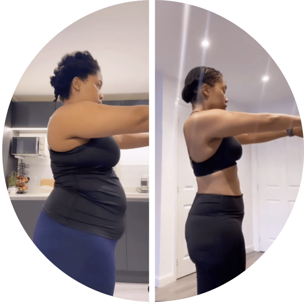 Carol Before & After